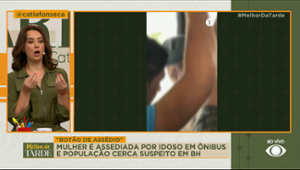 Mulher é assediada em ônibus em BH | Melhor da Tarde