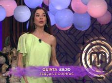 Ana Paula Padrão se desespera com participante do MasterChef