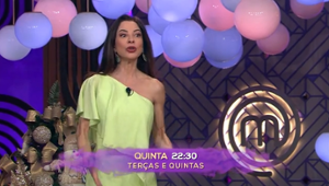 Ana Paula Padrão se desespera com participante do MasterChef