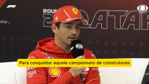 Leclerc diz que atrito com Sainz em Las Vegas foi resolvido