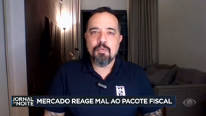 Mercado reage mal ao pacote fiscal