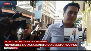 Polícia divulga retrato falado de suspeito de matar Vinicius Gritzbach