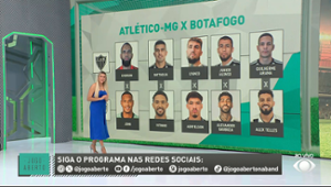 Mano a Mano Atlético-MG x Botafogo: comentaristas elegem os melhores