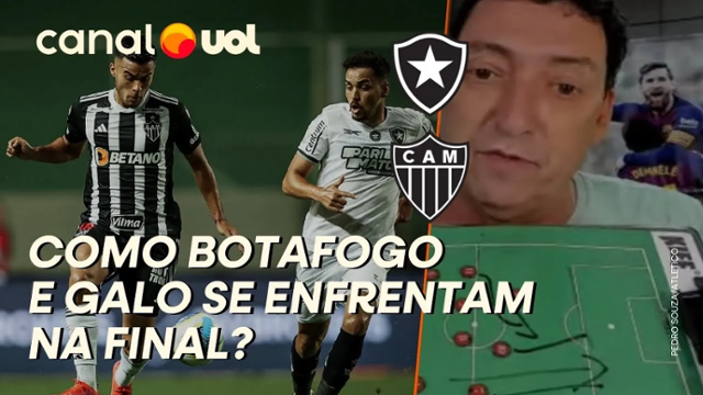 Galo sem retranca e Botafogo veloz: PVC explica táticas na final da Liberta