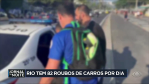 Rio tem 82 roubos de carros por dia