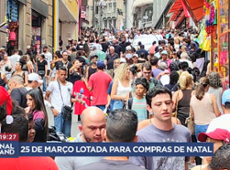 Primeira parcela do 13° leva brasileiros às compras