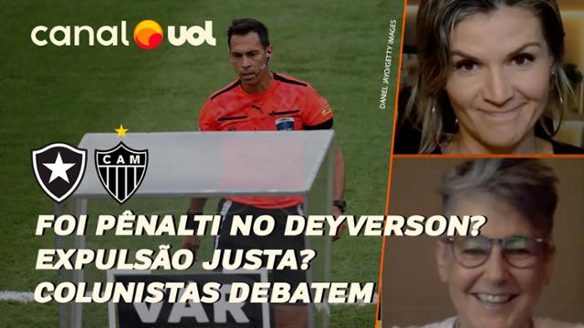 ATLÉTICO-MG PODE RECLAMAR PÊNALTI? EXPULSÃO FOI JUSTA? COLUNISTAS DEBATEM ARBITRAGEM DA FINAL