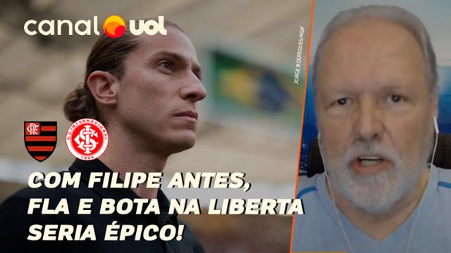  Com Filipe Luís antes, Flamengo faria semifinal épica com Botafogo, diz RMP