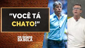 “Você tá chato!”: Neto dá papo reto em Renato Gaúcho, técnico do Grêmio