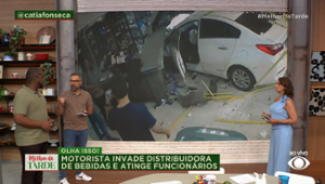 ABSURDO! Motorista invade distribuidora de bebidas | Melhor da Tarde