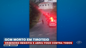 GCM morto em tiroteio discordou de como seria a abordagem contra foragido