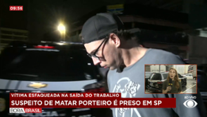 Suspeito de matar porteiro com 15 facadas na rua é preso em SP