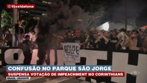 Votação de impeachment de presidente do Corinthians é suspensa