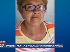 Mulher morta é velada por outra família no interior de SP