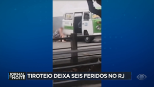 Tiroteio deixa seis feridos no RJ