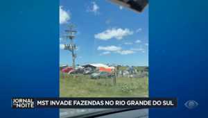 MST invade fazendas no Rio Grande do Sul