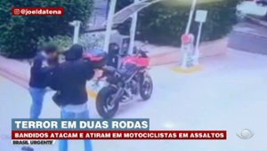 Terror em duas rodas: armas e roubos