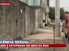 Mulher é atacada por homem no meio da rua voltando pra casa