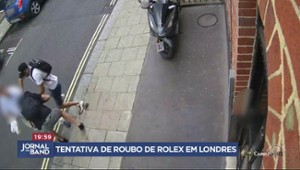 Criminosos tentam roubar Rolex de turista na Inglaterra