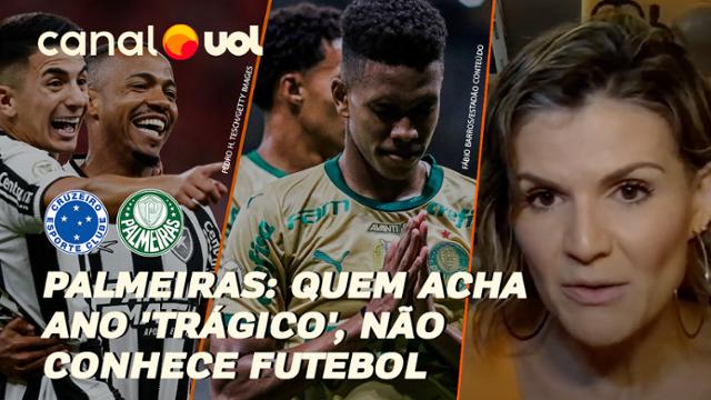 Palmeiras: Torcedor que vê vice como tragédia desconhece futebol brasileiro, afirma Alicia