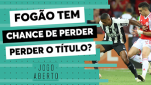 Botafogo vence Inter e fica a 1 ponto do título do Brasileirão