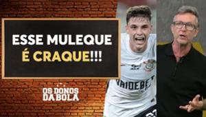 “É muito craque!”: Neto rasga elogios a Breno Bidon, do Corinthians