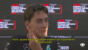 Russell revela detalhes de toda a confusão com Verstappen no Catar