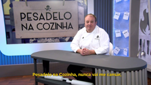 Jacquin celebra volta do Pesadelo na Cozinha: "Nunca vai me cansar"