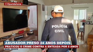 Abusador é preso 24 anos depois do crime