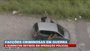 Facções criminosas em guerra no RJ: 6 presos