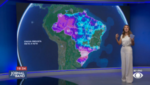 Nova frente fria provoca chuva Sul no país