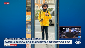 Família quer quebrar sigilo bancário de fotógrafo desaparecido em Paris