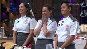 Cesar, Luísa e Walkyria vencem prova de bolo realista no MasterChef