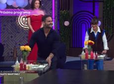 Diego Lozano e Helena Rizzo fazem obras de arte com comida no MasterChef