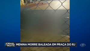 Menina morre baleada em praça do RJ