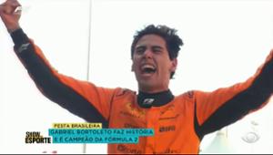 Campeão da F2, Bortoleto fala em representar bem o Brasil na Fórmula 1