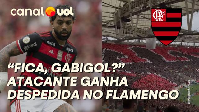 Veja as homenagens da torcida para Gabigol na despedida do Flamengo