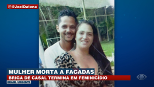 Mulher é morta a facadas pelo companheiro