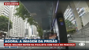 Mulher é feita refém em ponto de ônibus na Avenida Paulista