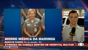 Médica da Marinha morre após ser atingida por bala perdida no RJ