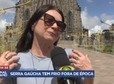 Serra Gaúcha tem frio fora de época