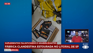 Fábrica clandestina de anabolizantes e whey protein é desmantelada em SP