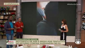 Motorista de app é preso por importunação sexual no RJ | Melhor da Tarde