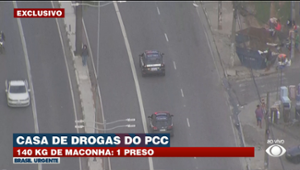 Polícia encontra casa das drogas do PCC na Grande São Paulo