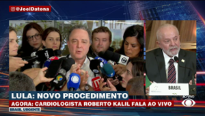 "Procedimento simples", diz médico de Lula