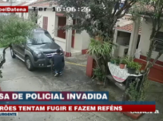 Casa de Policial é invadida e ladrões fazem reféns