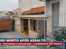 Casal de idosos é espancado durante assalto