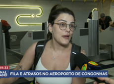 Aeroporto de Congonhas opera no limite da capacidade; passageiros reclamam