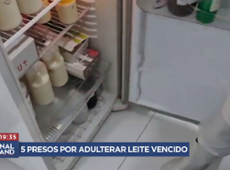 Cinco são presos por adulterar leite vencido com produtos químicos