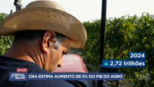 CNA estima crescimento de 5% do PIB do Agro